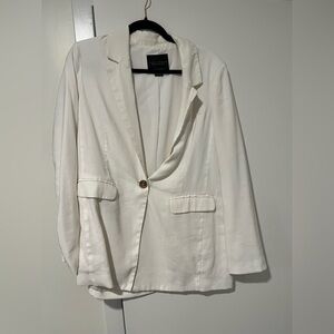 Cream/White Blazer by Sanctuary